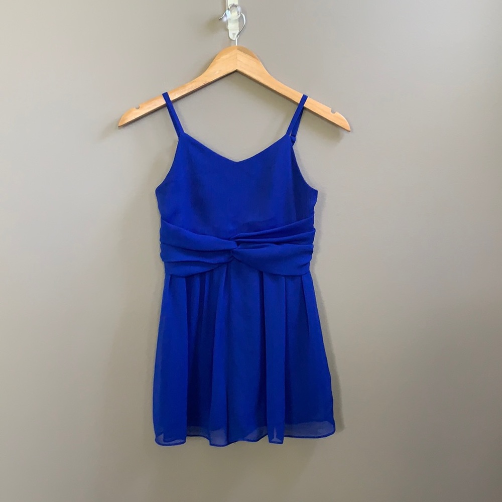 Amy Byer Dark Blue Polyester Romper
